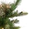 3ft. Pre-Lit Kingston Cashmere Pine Full Artificial Christmas Tree, Clear Lights